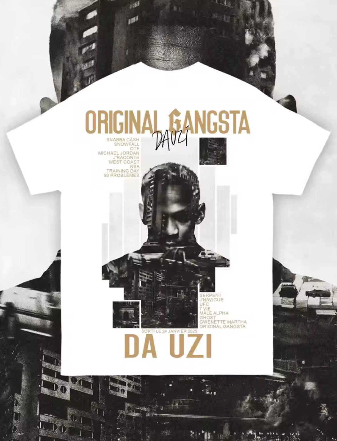 T-SHIRT DA UZI