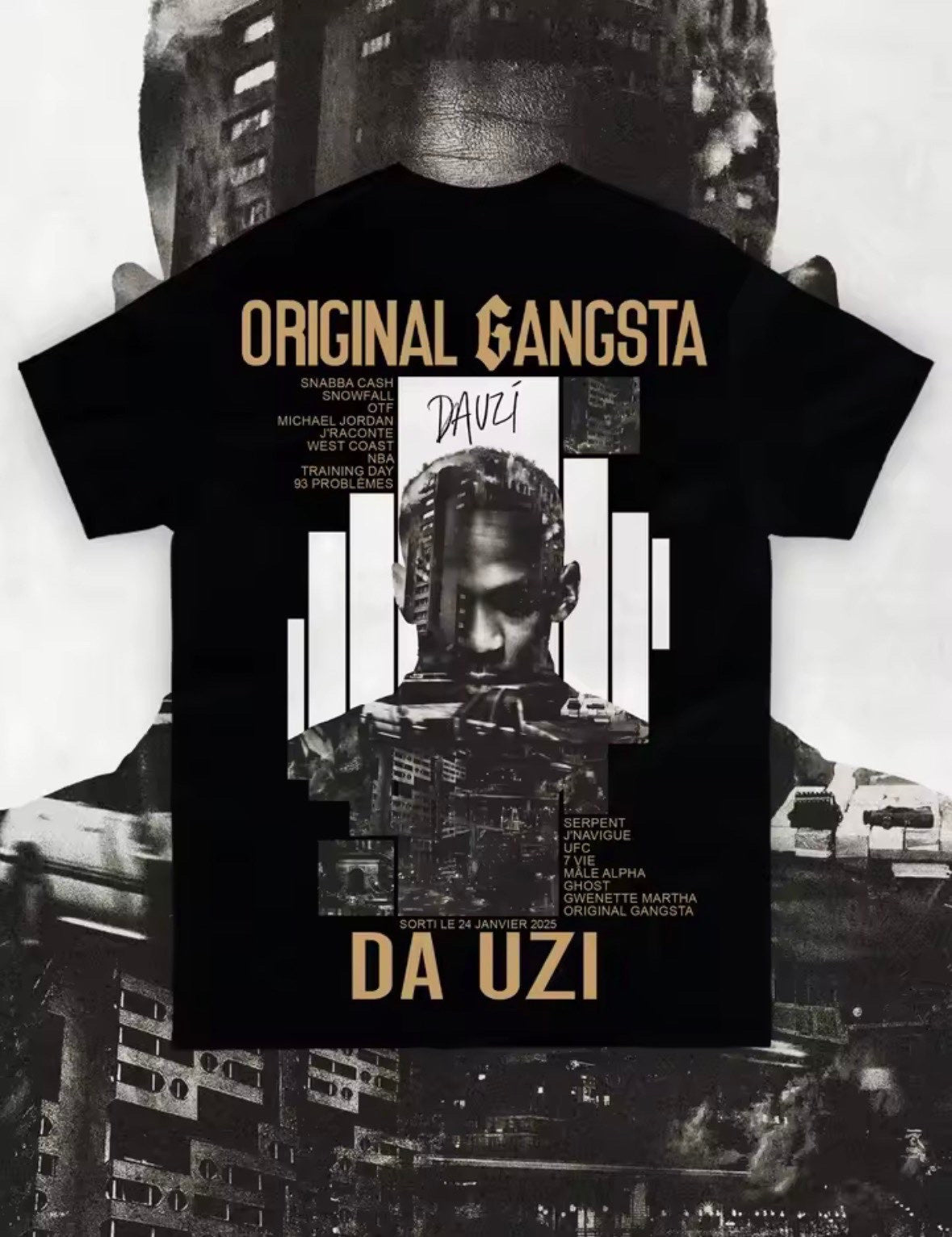 T-SHIRT DA UZI
