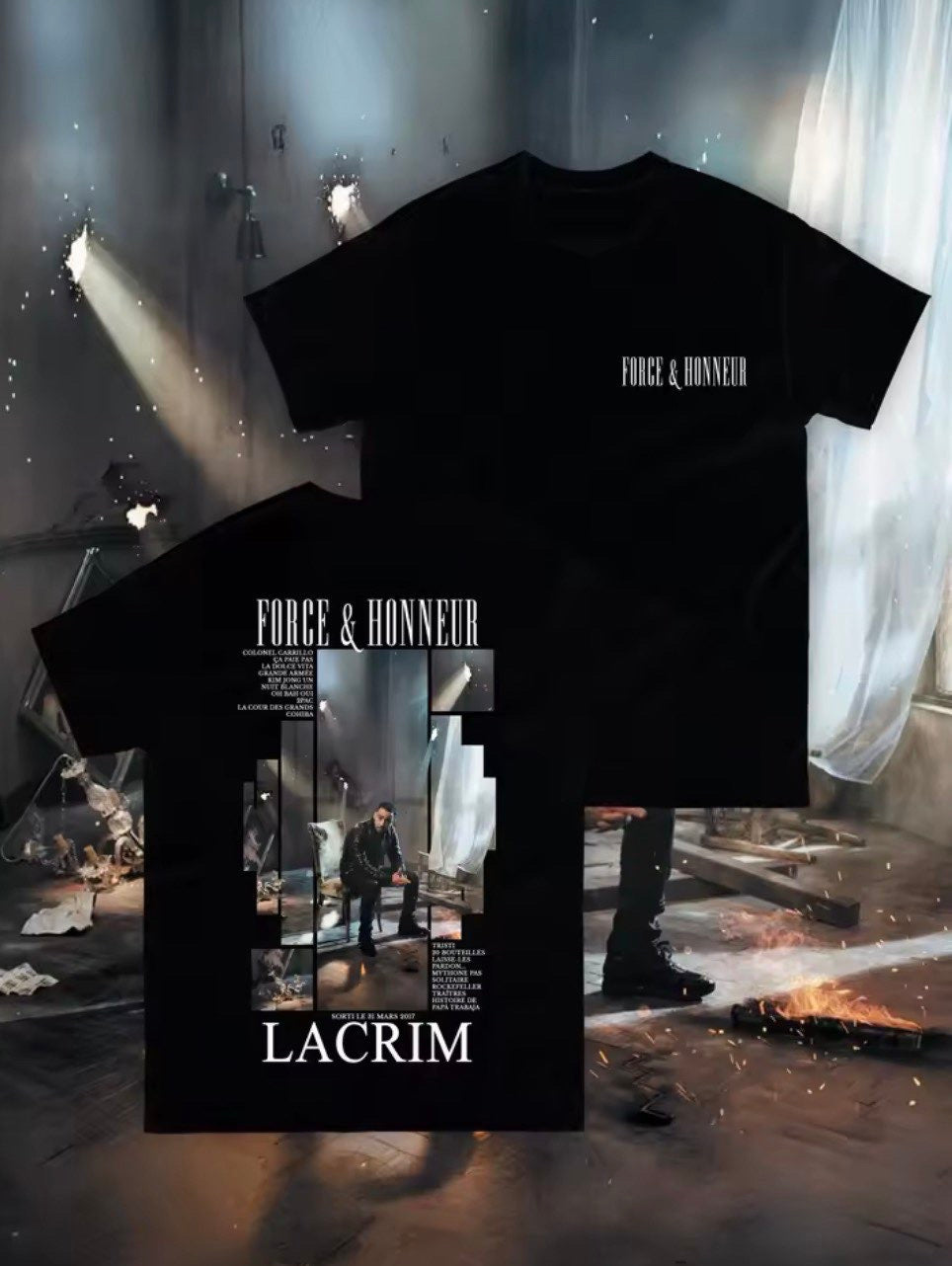 T-SHIRT LACRIM