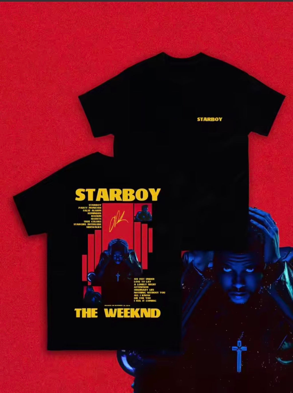 T-SHIRT THE WEEKND