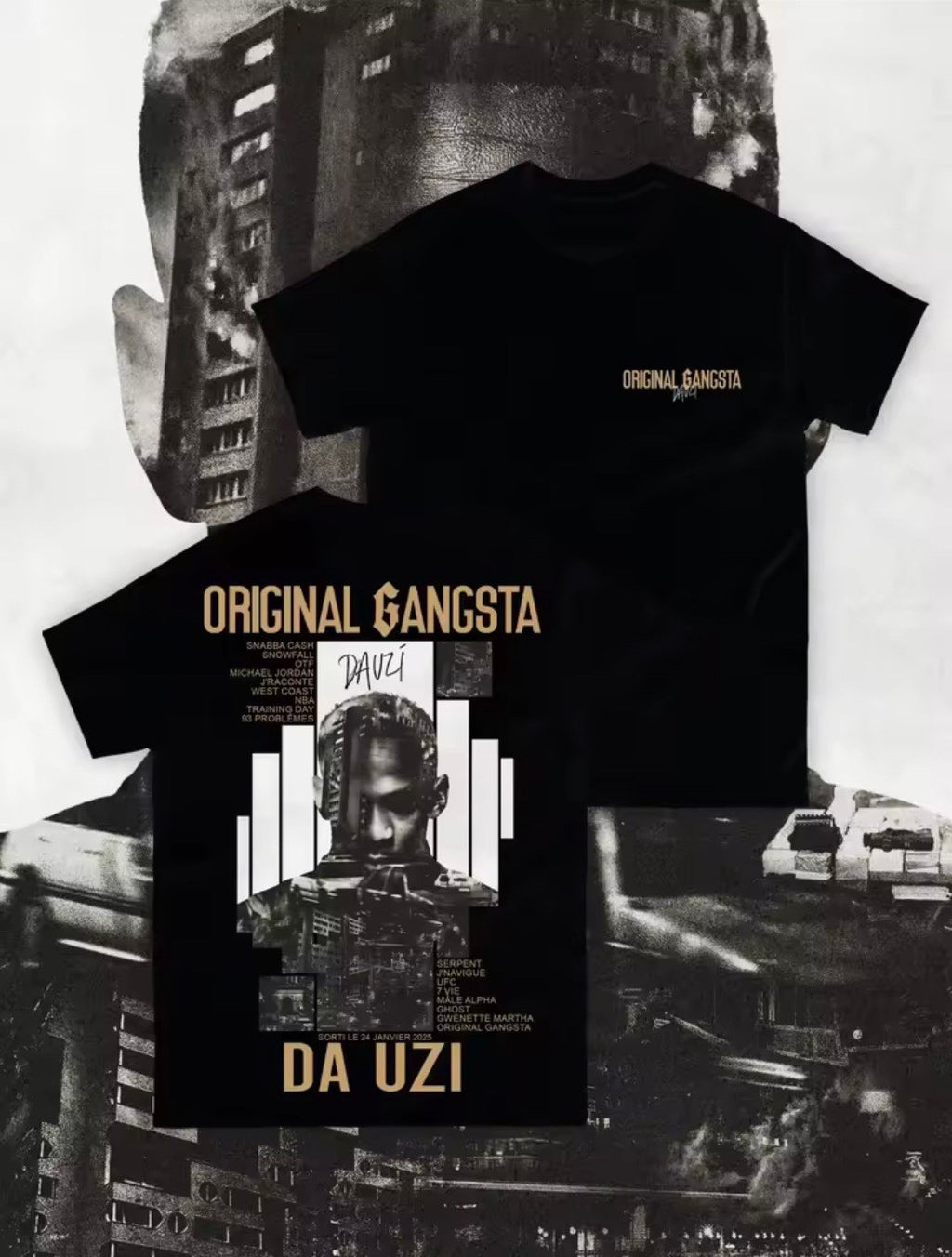 T-SHIRT DA UZI
