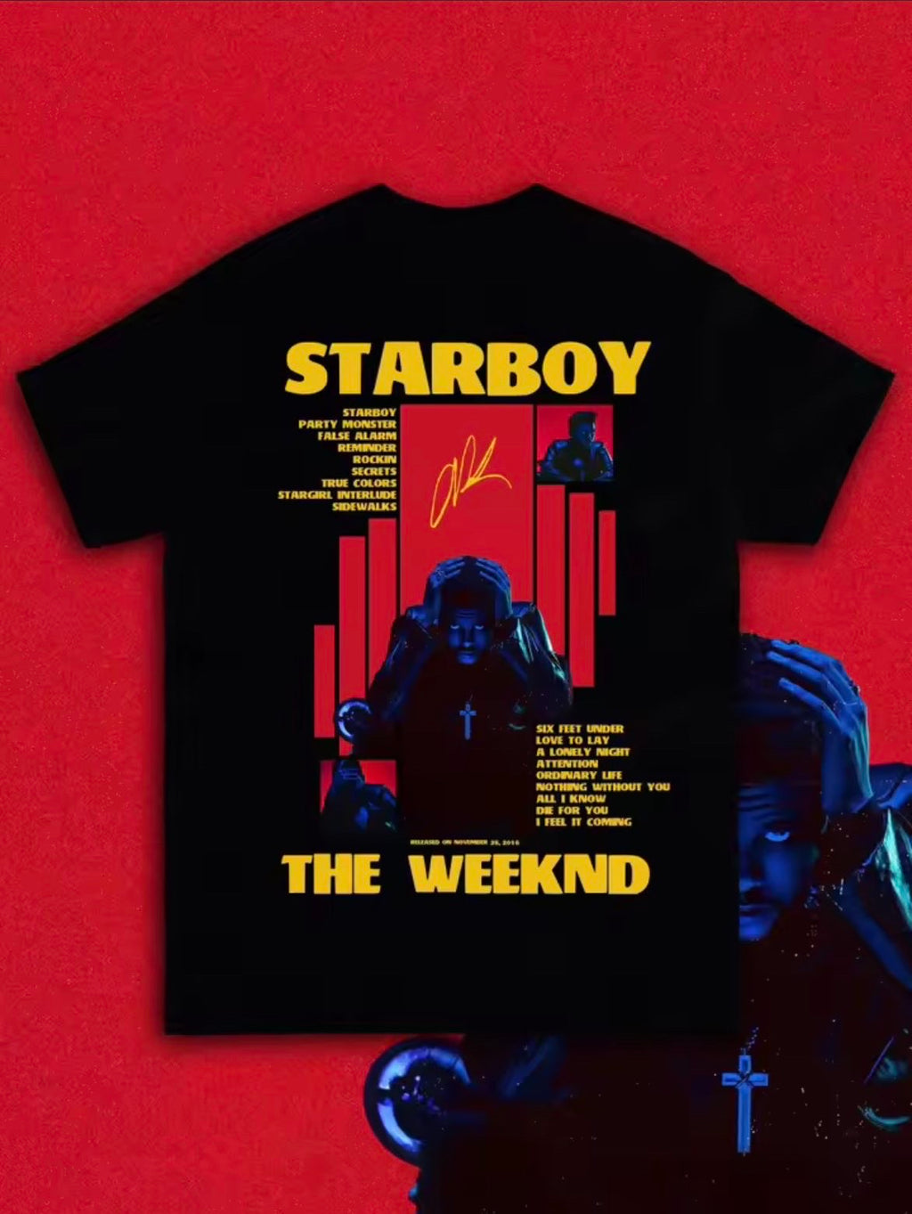 T-SHIRT THE WEEKND