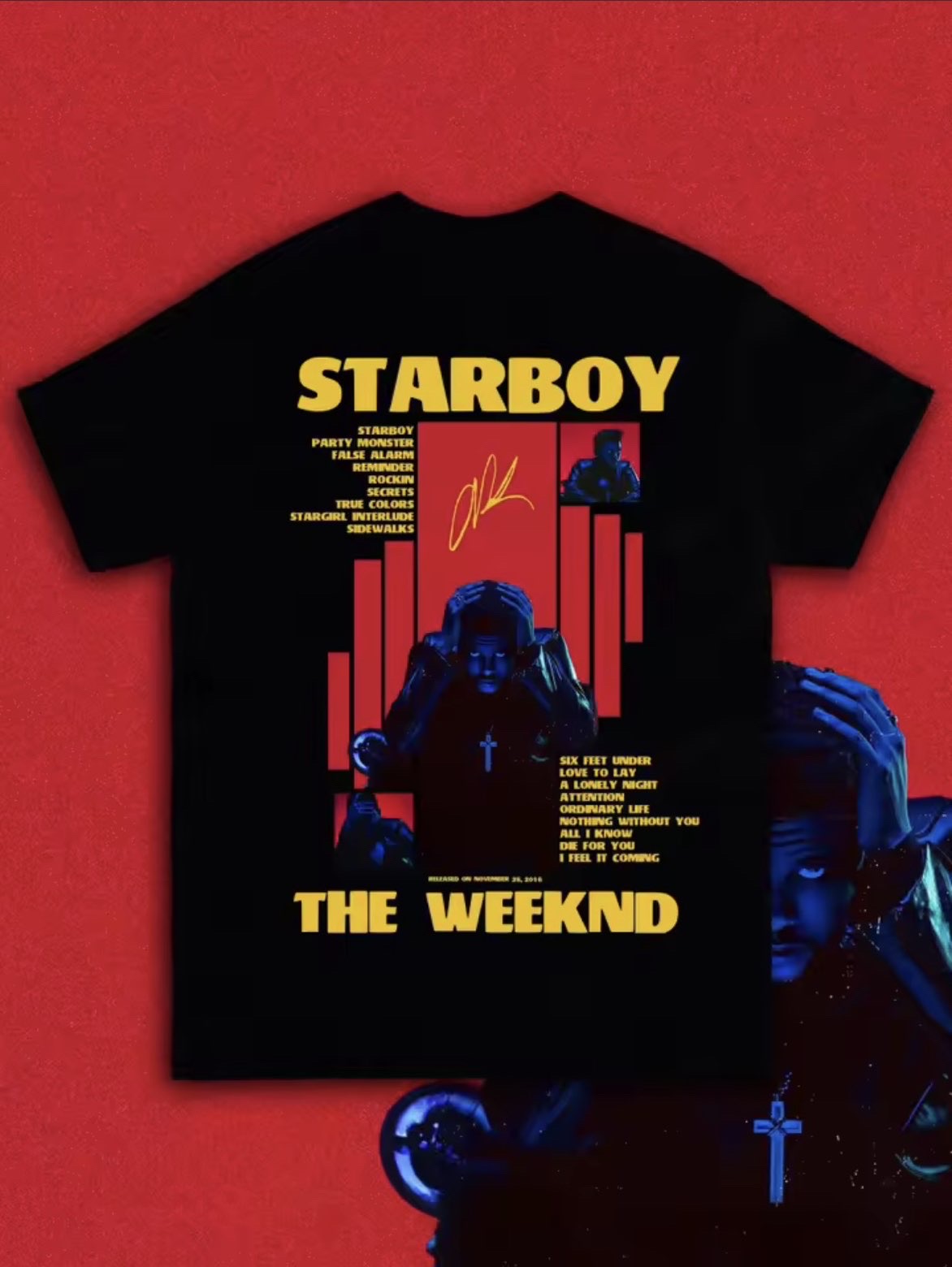 T-SHIRT THE WEEKND