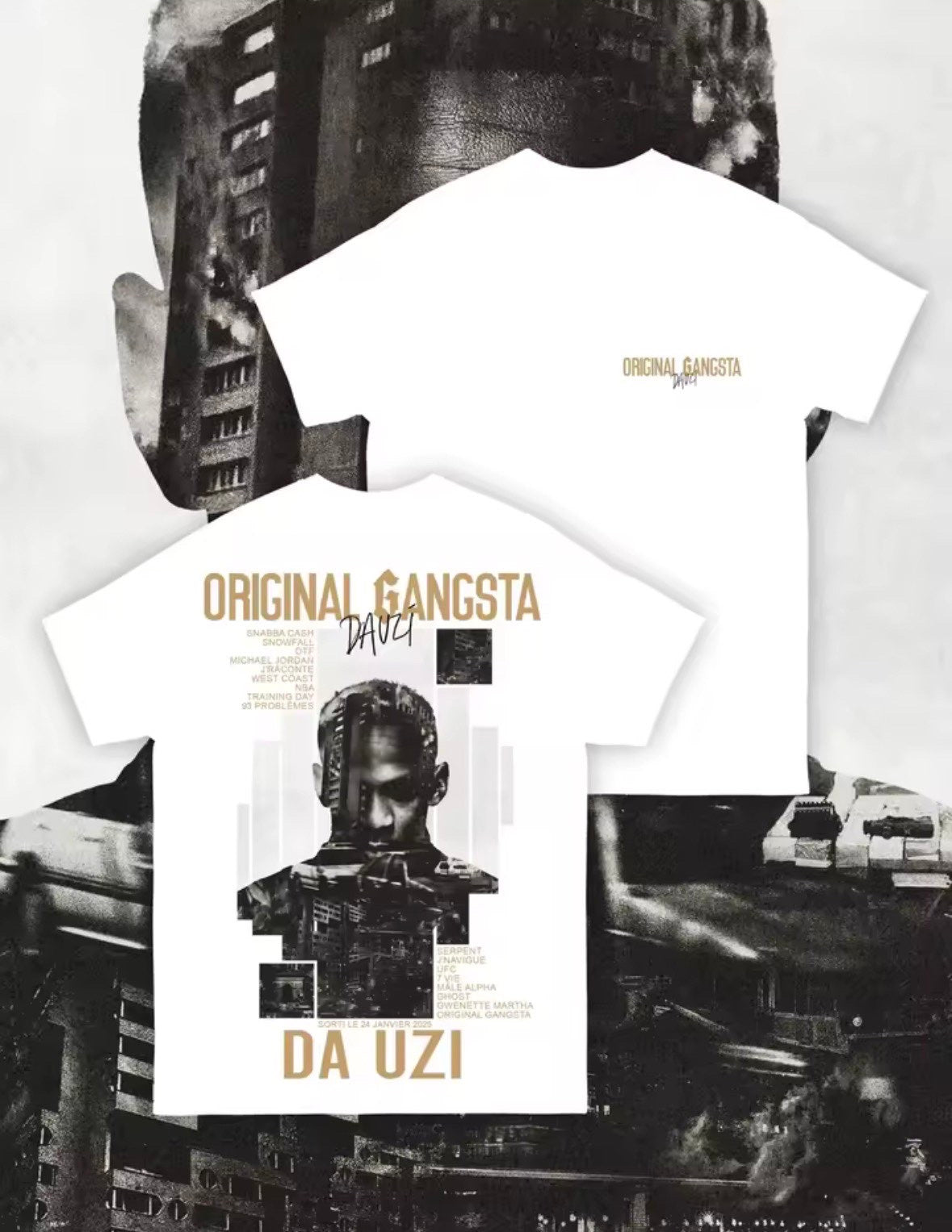 T-SHIRT DA UZI